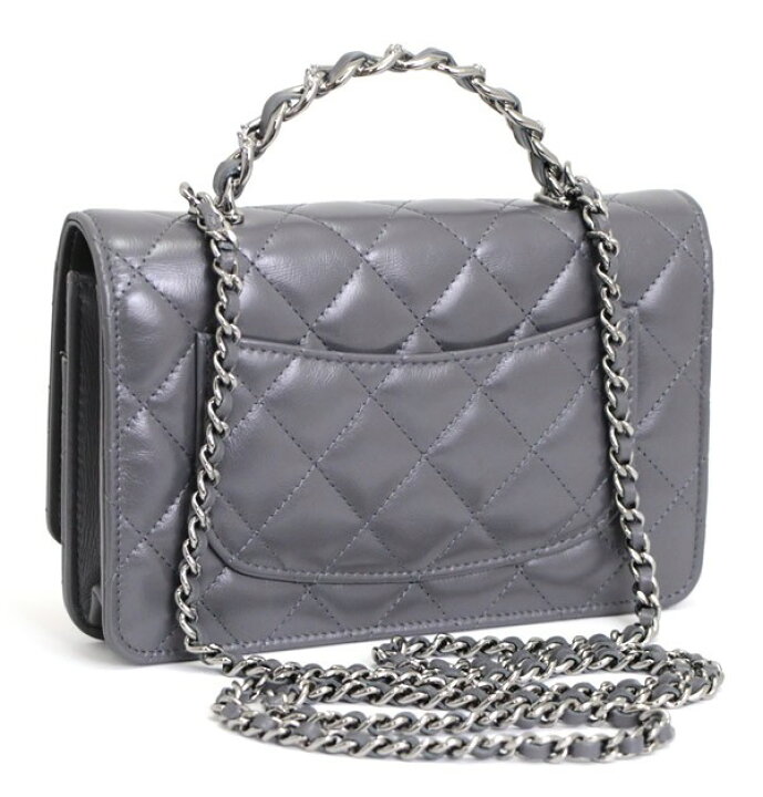 楽天市場】シャネル CHANEL トップハンドル マトラッセ チェーン 