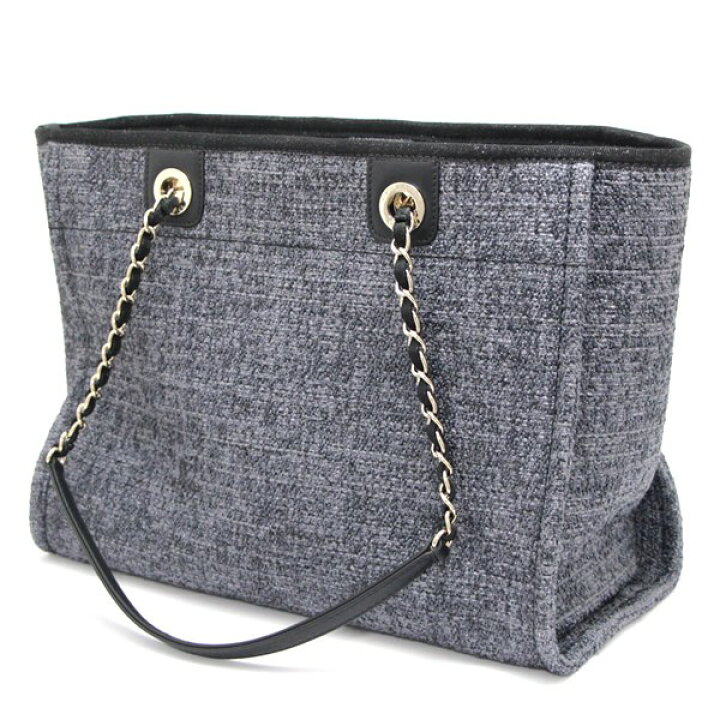 楽天市場】極美品 シャネル CHANEL ドーヴィル ショッピングバッグ 