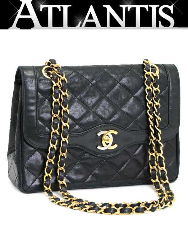 楽天市場】シャネル CHANEL パリ限定 ミニマトラッセ Wフラップ 