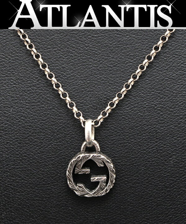 楽天市場】グッチ GUCCI インターロッキングG GGロゴ ネックレス  