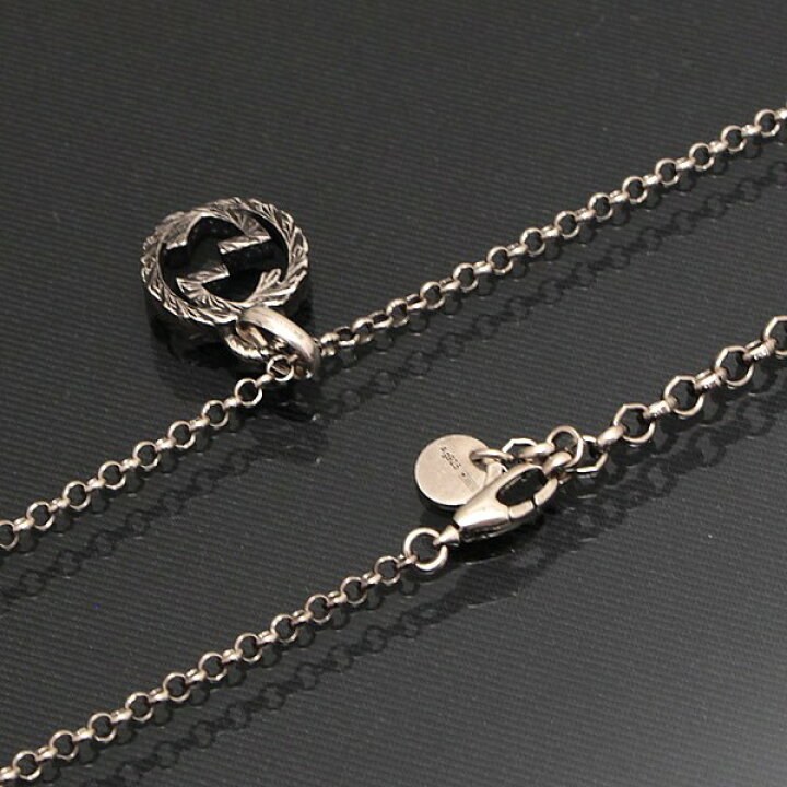 楽天市場】グッチ GUCCI インターロッキングG GGロゴ ネックレス  