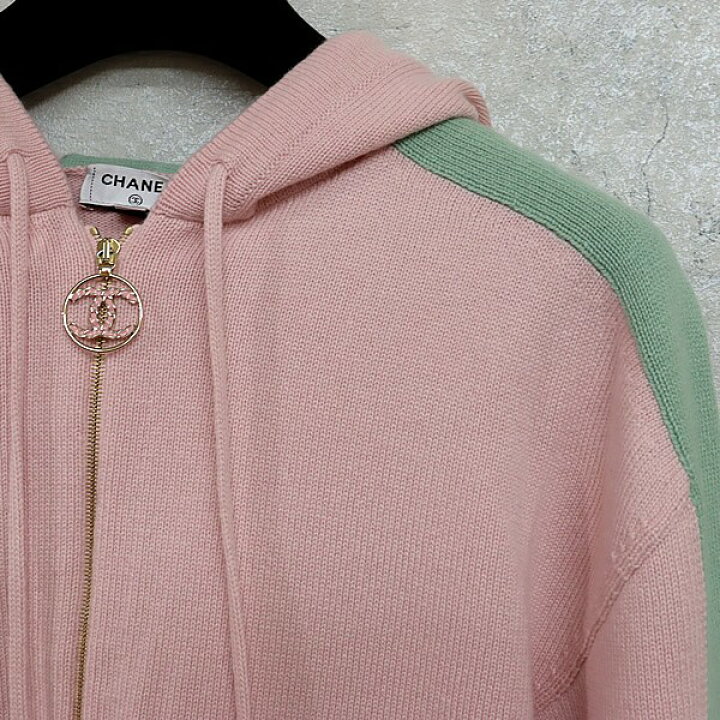 楽天市場】【広尾店】 極美品 シャネル CHANEL 24C カシミア ジップ 