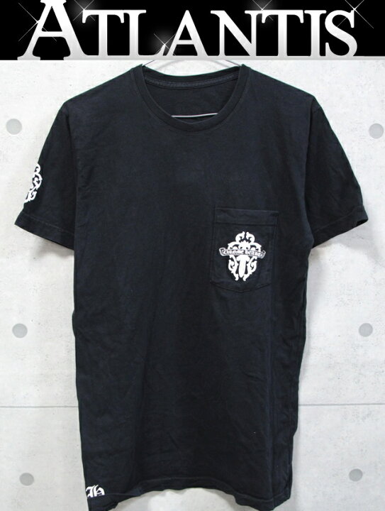 楽天市場】CHROME HEARTS クロムハーツ ダガープリント Tシャツ 黒 