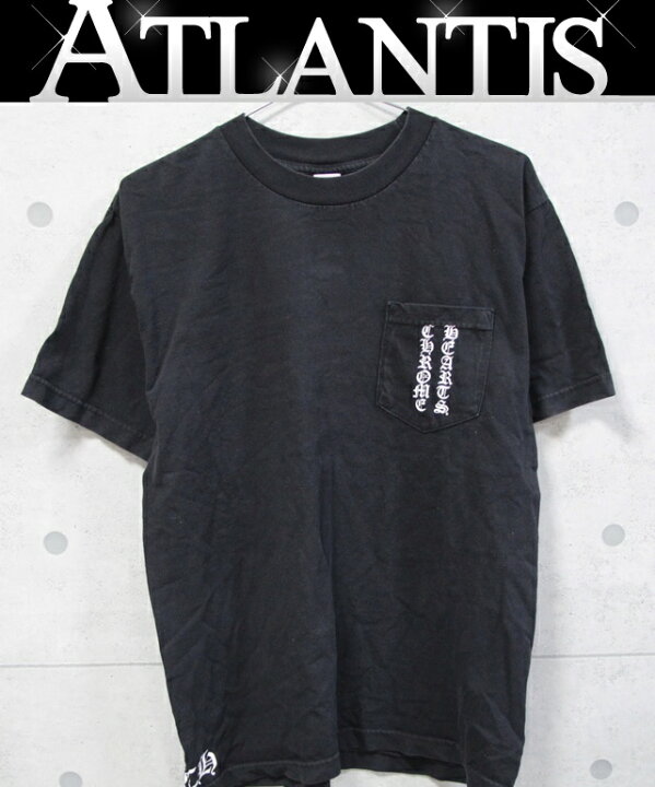 楽天市場】CHROME HEARTS クロムハーツ クロスプリント Tシャツ 黒 