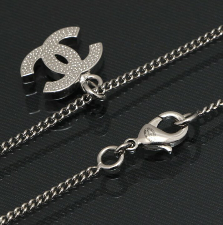 楽天市場】シャネル CHANEL キラキラ ココマーク ネックレス B11V 