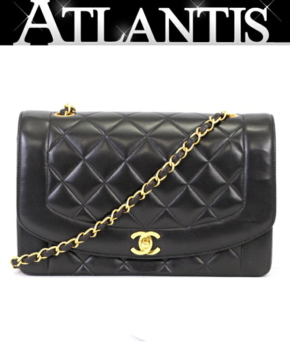 楽天市場】美品 シャネル CHANEL ダイアナフラップ マトラッセ25 