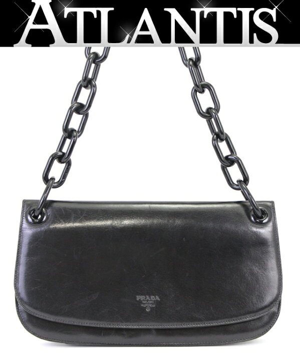 楽天市場】プラダ PRADA ヴィンテージ プラチェーン ショルダーバッグ 