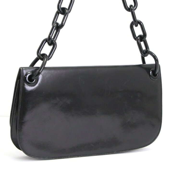 楽天市場】プラダ PRADA ヴィンテージ プラチェーン ショルダーバッグ 