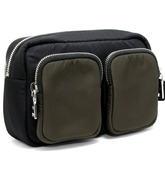 楽天市場】プラダ PRADA ラバーロゴ クラッチバッグ マルチポケット  