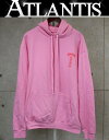 CHROME HEARTS 銀座店 クロムハーツ 新品 SALE オンライン限定 Tバー バックロゴ プルオーバー パーカー 裏起毛 メンズ size:XXL ピンク 96261