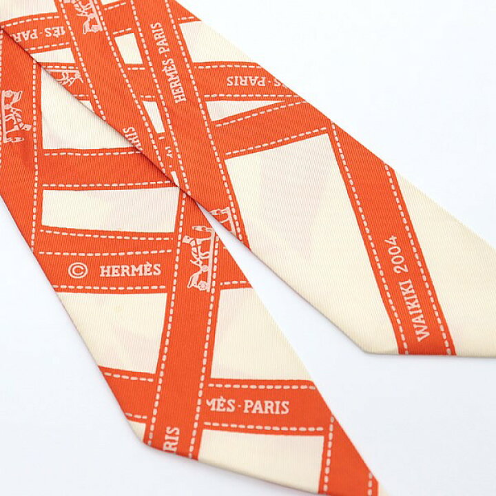 楽天市場】【広尾店】 エルメス HERMES ツイリー リボン柄 