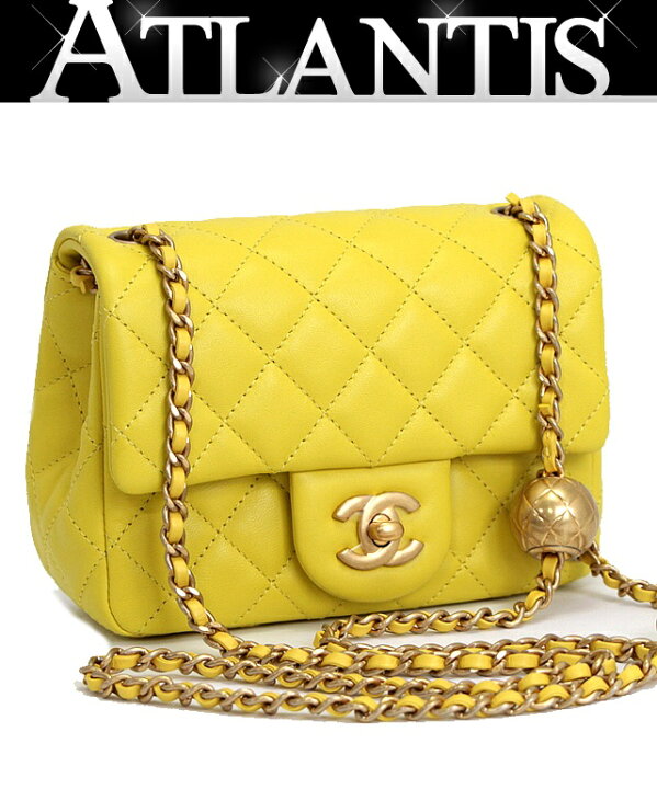 楽天市場】シャネル CHANEL ミニマトラッセ チェーンショルダーバッグ 