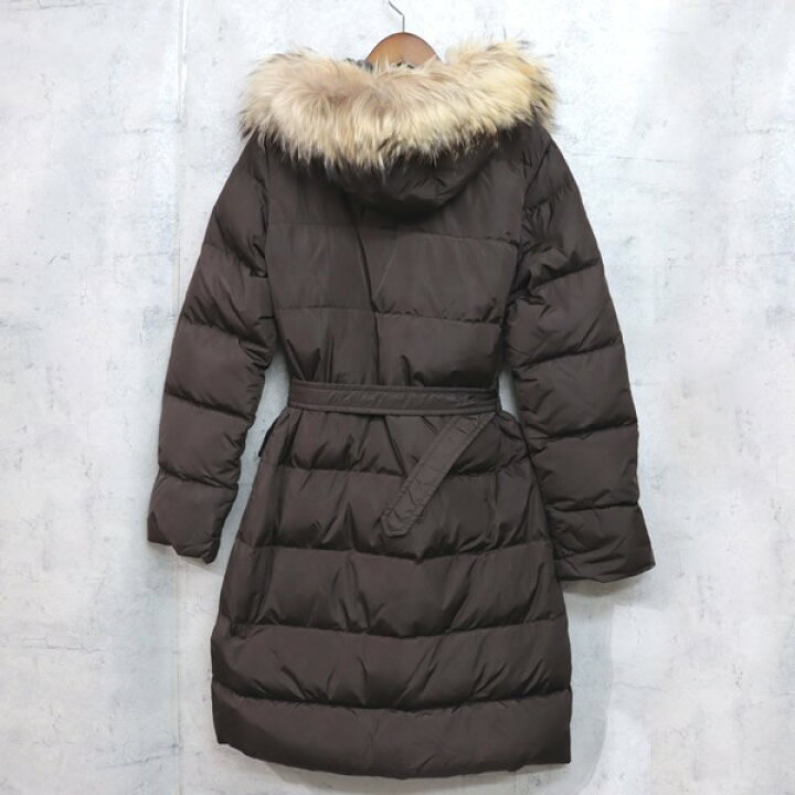 楽天市場】【広尾店】モンクレール MONCLER ファー付きロングダウン 
