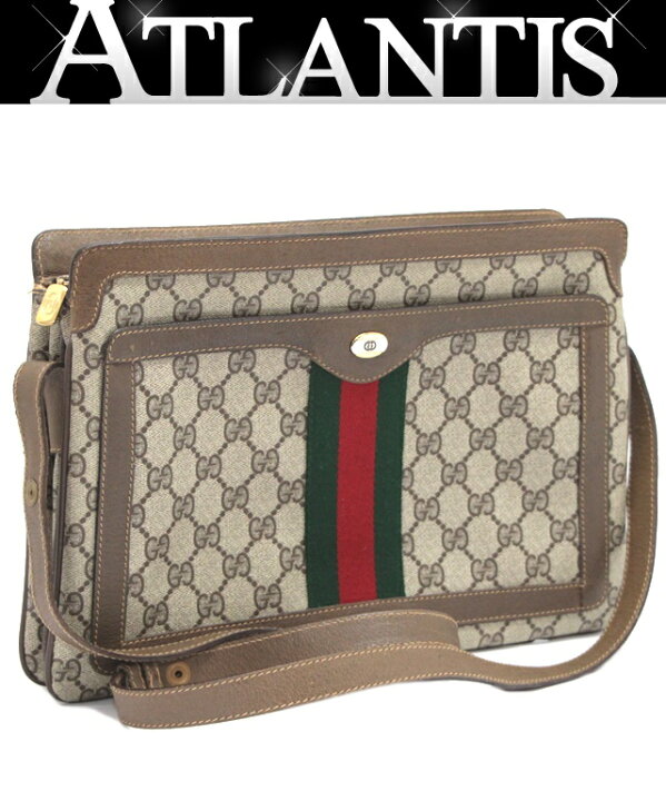 楽天市場】グッチ GUCCI オールドグッチ 紙タグ付き シェリーライン GG 
