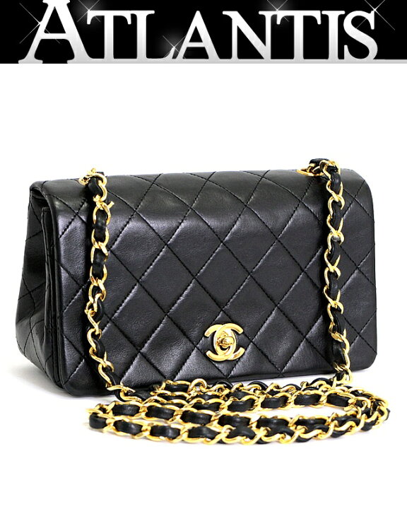 楽天市場】美品 シャネル CHANEL ミニマトラッセ フルフラップ  