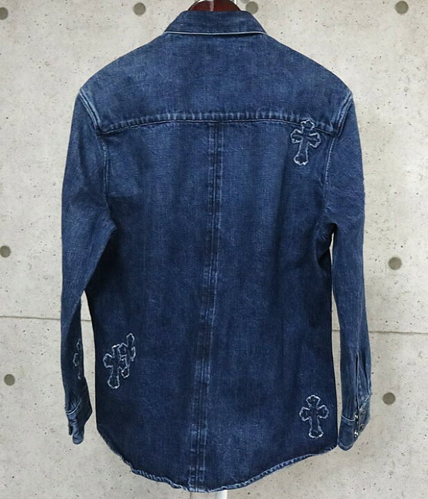 CHROME HEARTS 銀座店 クロムハーツ ラストバイト デニム シャツ 