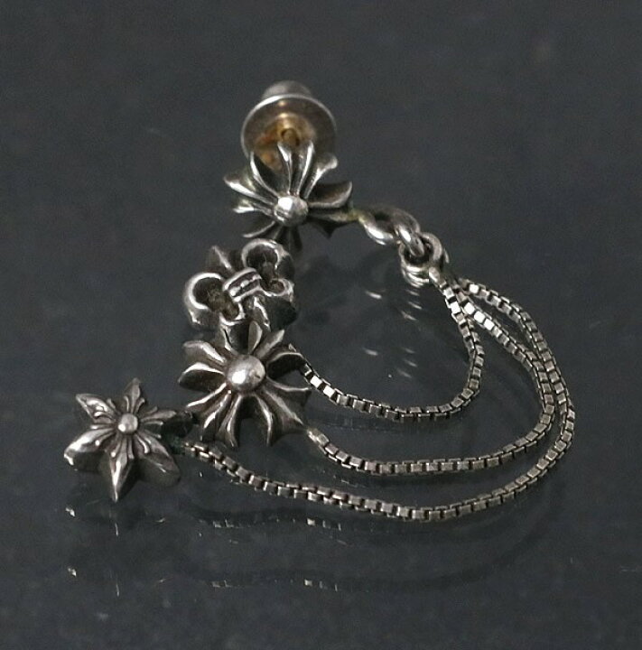 楽天市場】CHROME HEARTS 銀座店 クロムハーツ JOJO ピアス スター×CH  