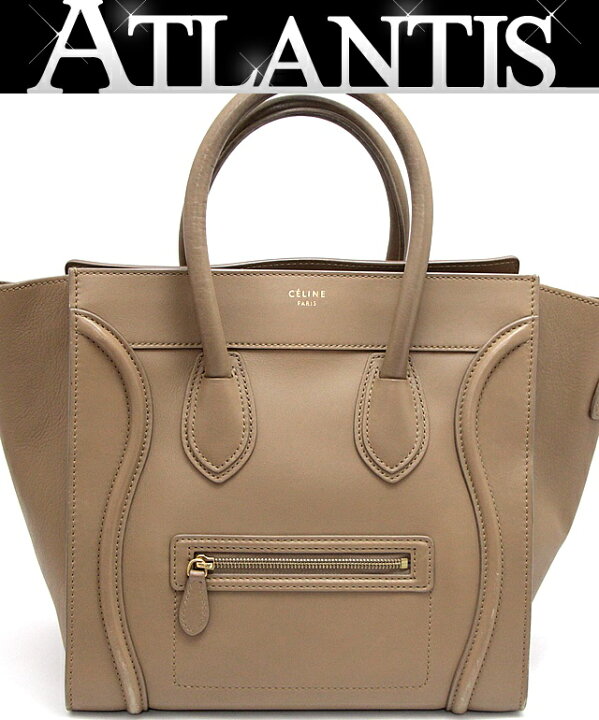 楽天市場】セリーヌ CELINE ラゲージ ミニショッパー ハンドバッグ 