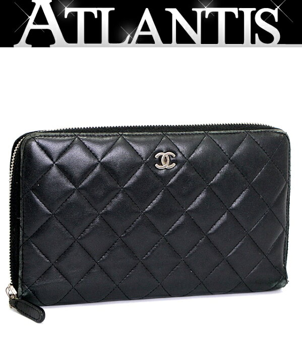 楽天市場】シャネル CHANEL マトラッセ ラウンドファスナー 
