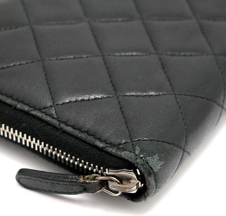 楽天市場】シャネル CHANEL マトラッセ ラウンドファスナー 
