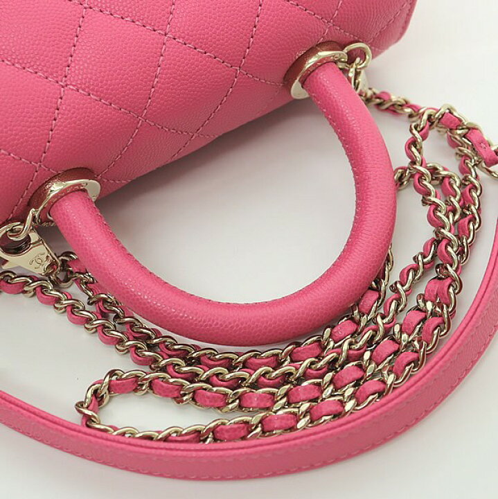 楽天市場】美品 シャネル CHANEL マトラッセ ココハンドルXS 2WAY 