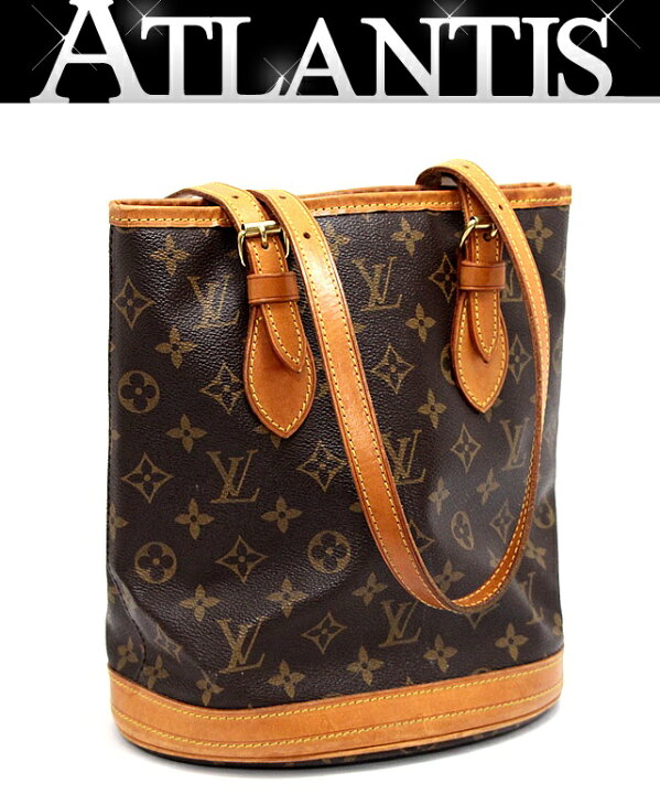 楽天市場】ルイヴィトン Louis Vuitton バケットPM 内ベタ・ポーチ欠 