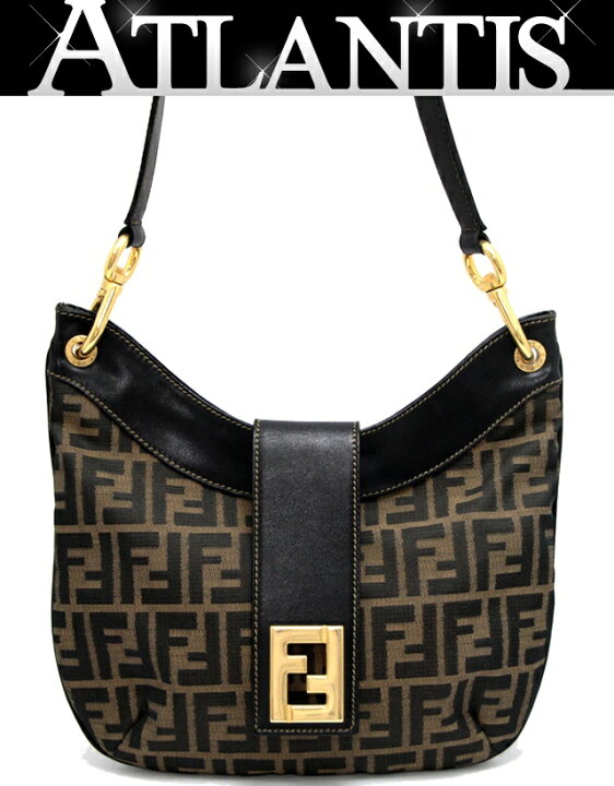 楽天市場】美品 FENDI フェンディ ズッカ柄 ワンショルダーバッグ FF  