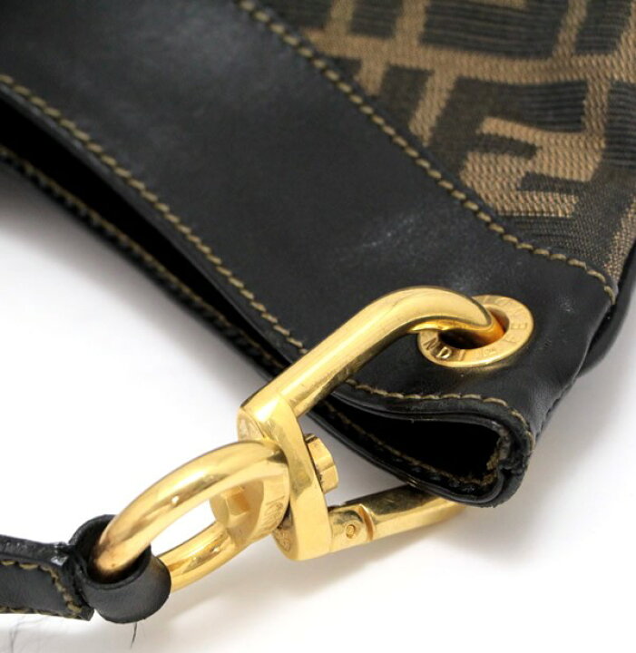 楽天市場】美品 FENDI フェンディ ズッカ柄 ワンショルダーバッグ FF