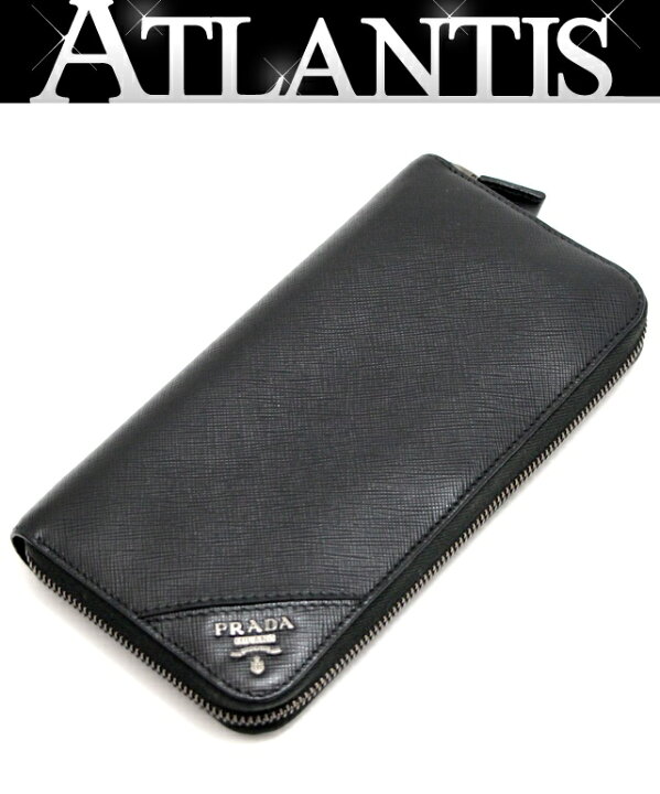 楽天市場】プラダ PRADA ラウンドファスナー 長財布 サフィアーノ  
