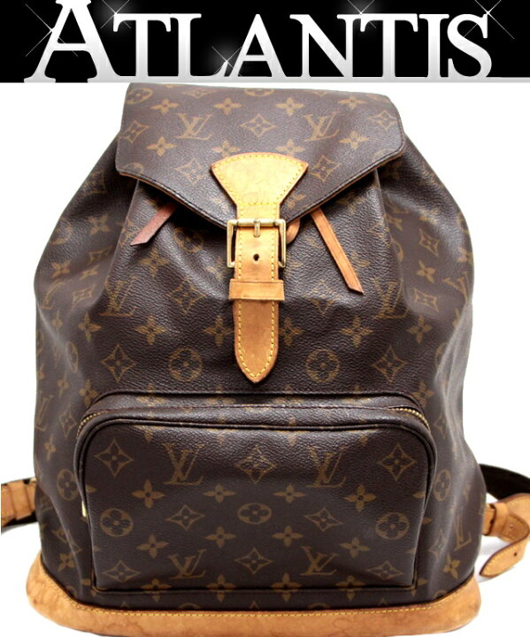 楽天市場】ルイヴィトン Louis Vuitton モンスリGM リュックサック  