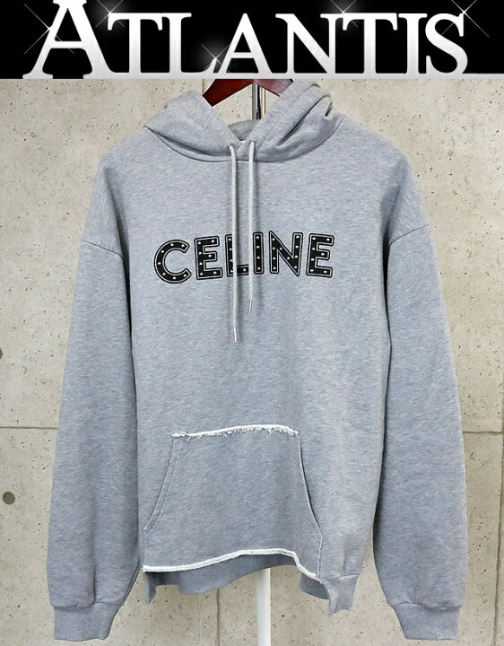 楽天市場】CELINE 銀座店 セリーヌ 22SS STUDS LOGO HOODIE スタッズ  