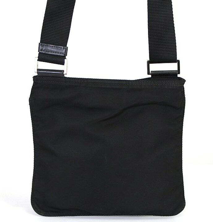 楽天市場】プラダ PRADA 三角ロゴ ミニショルダーバッグ ナイロン 黒  