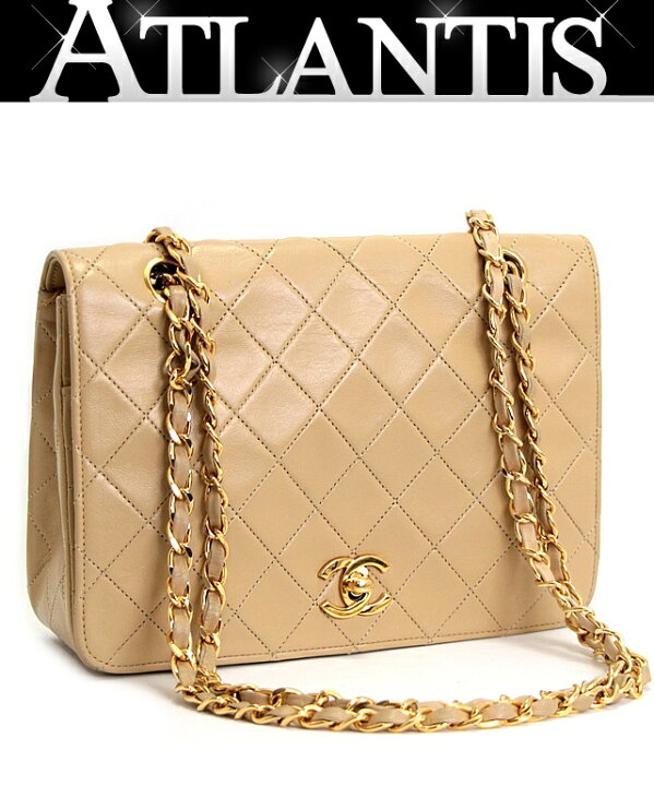 楽天市場】シャネル CHANEL ヴィンテージ マトラッセ22 フルフラップ 