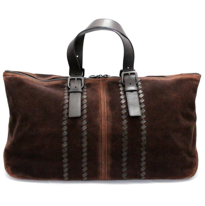 楽天市場】ボッテガヴェネタ BOTTEGA VENETA ボストンバッグ スエード 