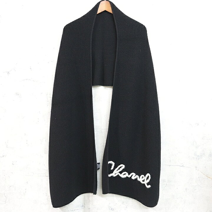 楽天市場】【広尾店】極美品 シャネル CHANEL カシミア パールロゴ  