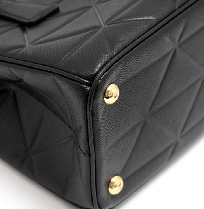 楽天市場】極美品 プラダ PRADA ガレリア スモール 三角ロゴ 2WAY 