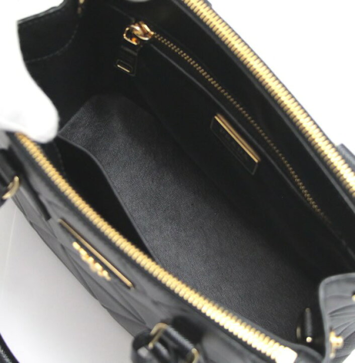 楽天市場】極美品 プラダ PRADA ガレリア スモール 三角ロゴ 2WAY 