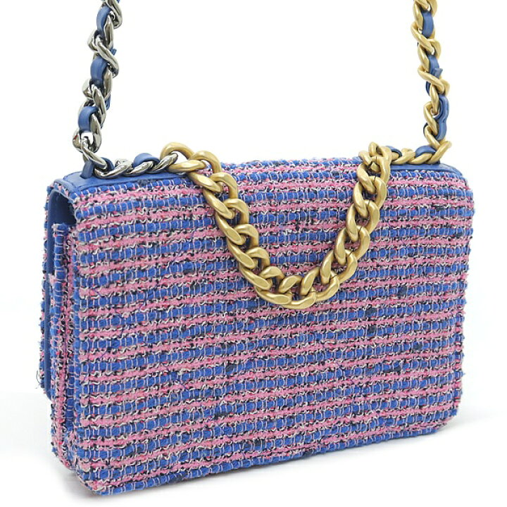 楽天市場】【広尾店】極美品 シャネル CHANEL シャネル19 ツイード  