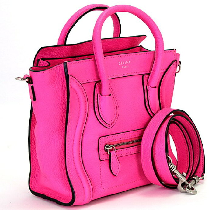 楽天市場】【在庫処分大セール】セリーヌ CELINE ラゲージ ナノ  