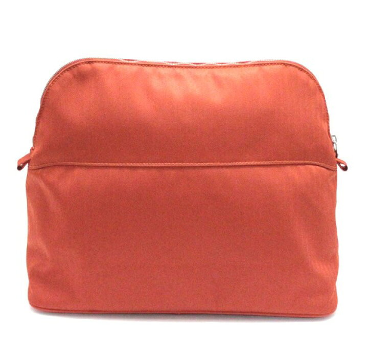 楽天市場】美品 エルメス HERMES ボリード ポーチ30 GM オレンジ 