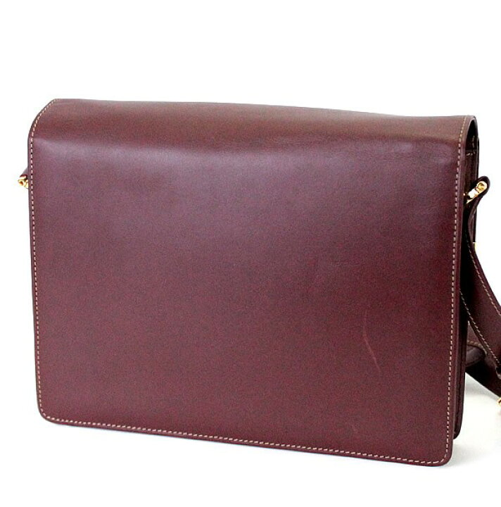 楽天市場】カルティエ Cartier マストライン Wフラップ ショルダー  