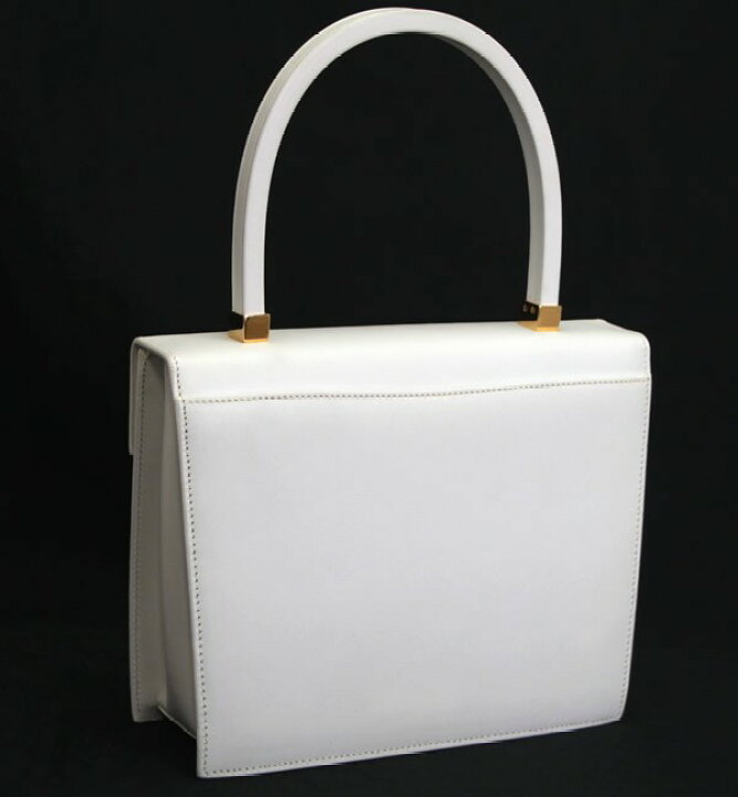 楽天市場】グッチ GUCCI ハンドバッグ オールドグッチ レザー ホワイト  