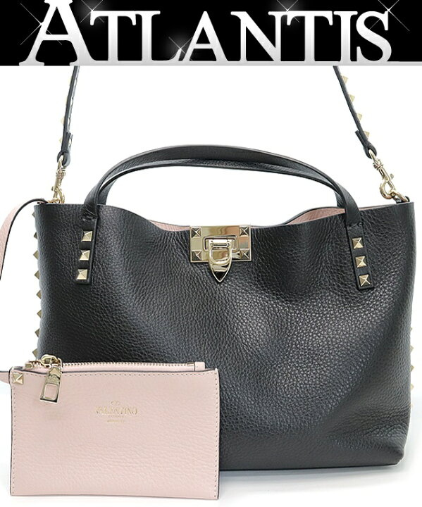楽天市場】【広尾店】美品 ヴァレンティノ VALENTINO ロックスタッズ  