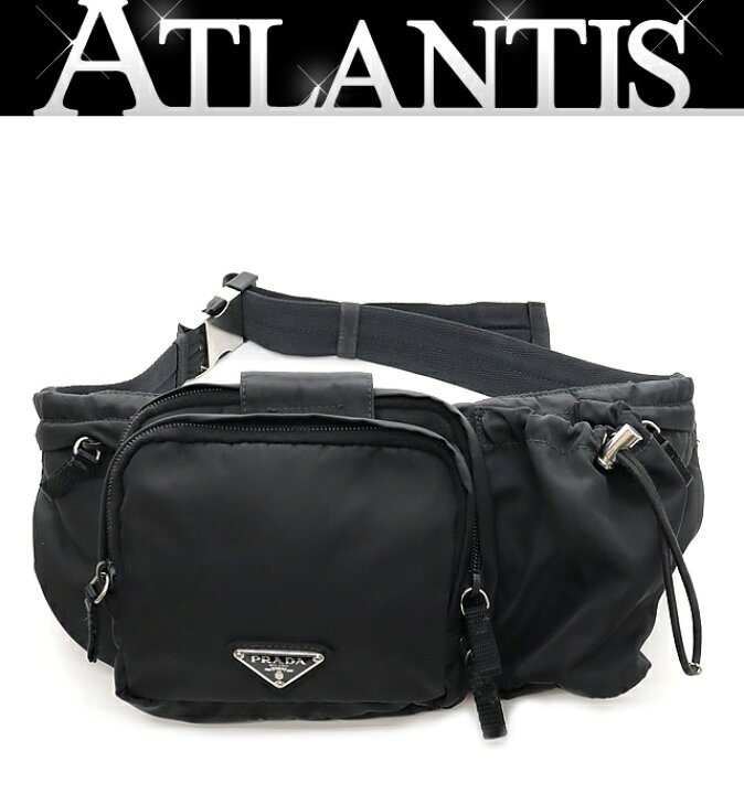 楽天市場】【広尾店】プラダ PRADA 三角ロゴ ボディバッグ ウエスト  