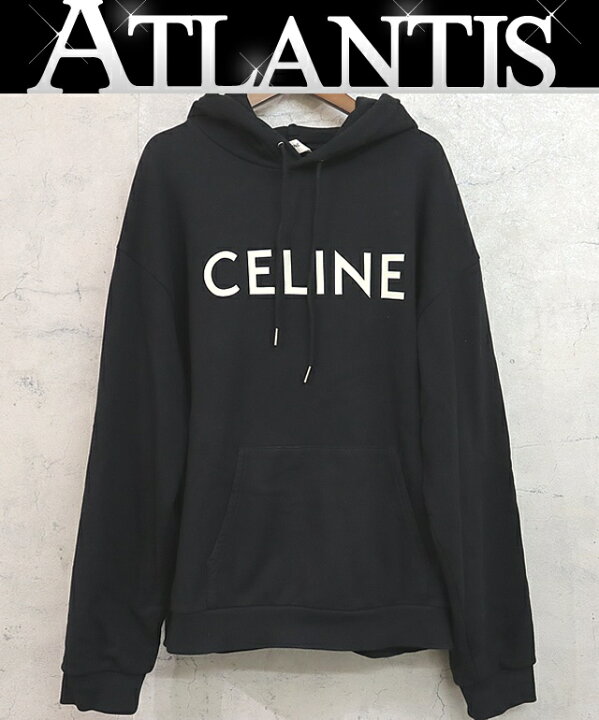 楽天市場】CELINE 銀座店 セリーヌ ロゴプリント パーカー フーディ 