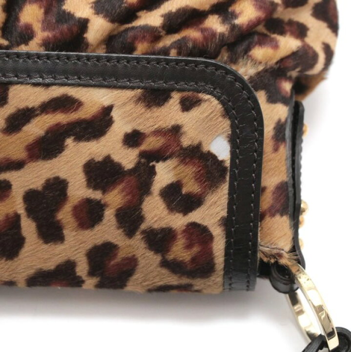 楽天市場】フェンディ FENDI ハラコ ワンショルダーバッグ レオパード 
