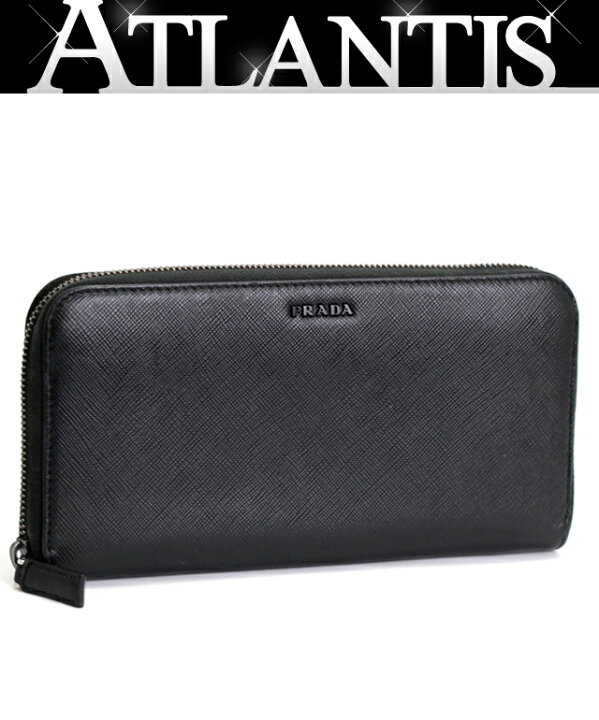 楽天市場】プラダ PRADA ラウンドファスナー 長財布 ロゴ サフィアーノ  
