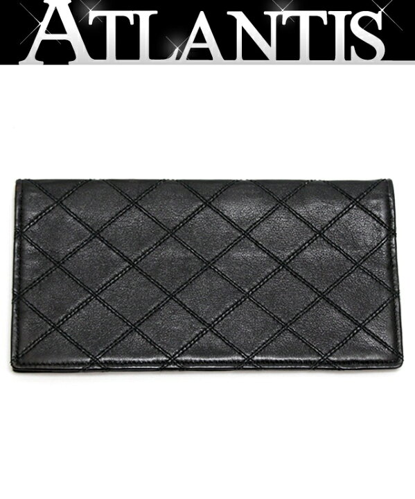 楽天市場】シャネル CHANEL ビコローレ 二つ折り長財布 札入れ レザー  