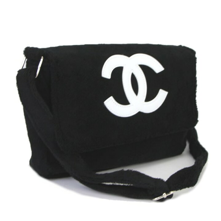 楽天市場】極美品 シャネル CHANEL ノベルティ パイル地 ショルダー 