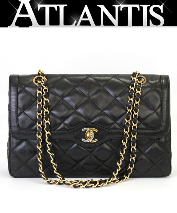 楽天市場】シャネル CHANEL パリ限定 マトラッセ27 Wフラップ チェーン 